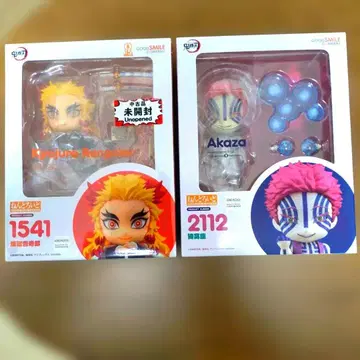 귀멸의 칼날 넨도로이드 렌고쿠 쿄쥬로 아카자 세트 판매