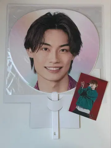 소년 닌자 히야마 코세이 SHOWbiz 점보 부채 사진