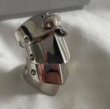 갑옷 디자인 메탈 반지 7호