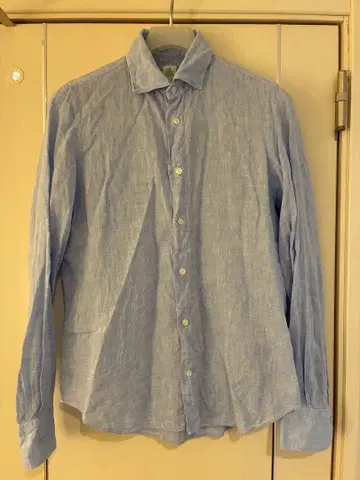 Finamore 피나모레 린넨 셔츠 40