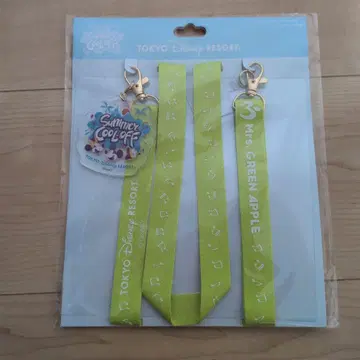 디즈니 미세스 그린애플 콜라보 스마트폰 스트랩