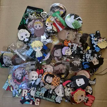 도쿄 리벤저스 캔뱃지 키링 세트