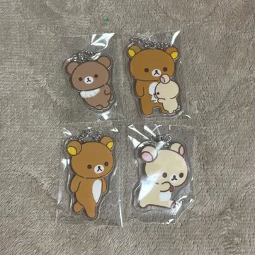 [ 익명 배송 ] 리락쿠마 코리락쿠마 차이로이코구마 아크릴 키링