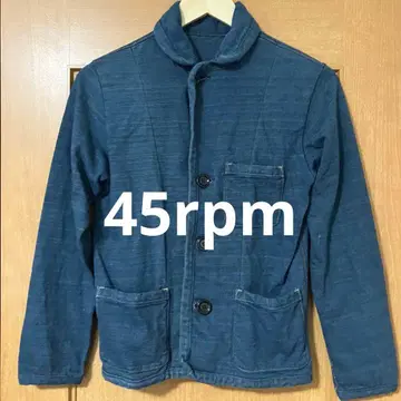 [분위기 발군] 45rpm 오돌토돌 천축 인디고 가디건