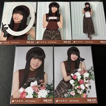 노기자카 우미베 아카리 발렌타인 2026 개별 5장 세트 브로마이드