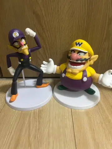 슈퍼 마리오 스탠다드 피규어 와리오 와루이지 피규어 세트