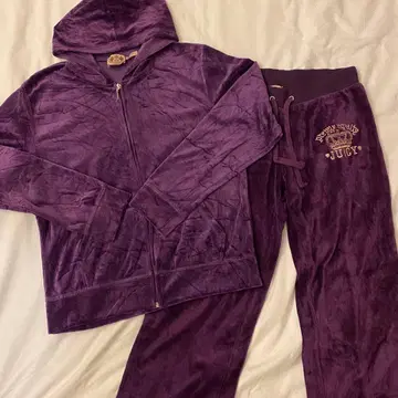 Juicy Couture 퍼플 셋업 XL