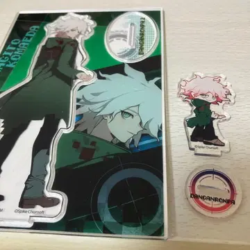 100엔샵 콜라보 단간론파 코마에다 나기토 아크릴 스탠드 2개 세트