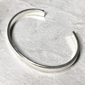 커프 오픈 실버 925 뱅글 팔찌 실버 빈티지