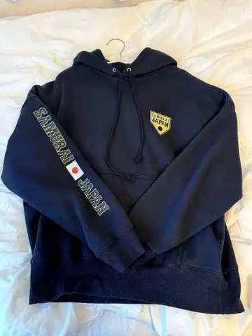 사무라이 재팬 후드티 M 블랙