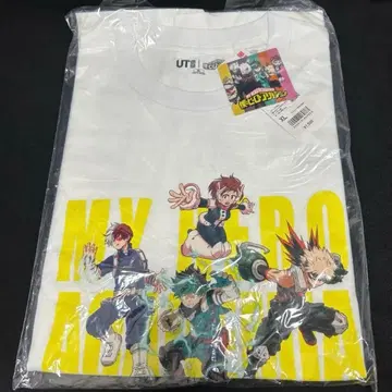 유니클로 UT 나의 히어로 아카데미아 XL 사이즈 화이트