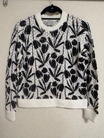 Paul Smith 튤립 패턴 크로셰 니트