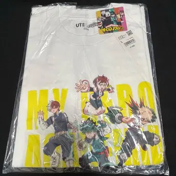 유니클로 UT 나의 히어로 아카데미아 L 사이즈 화이트