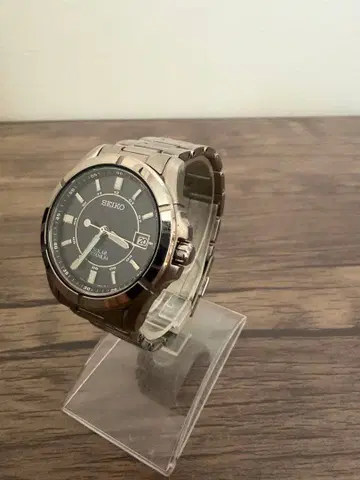 세이코 남성용 손목시계 솔라 티타늄 SEIKO
