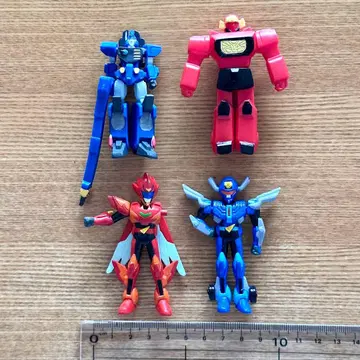 애니메이션 히어로 피규어 묶음 판매 킹 엘레판 빙룡 다그온