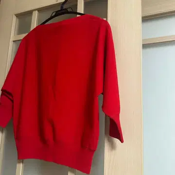 Demi-Lux BEAMS 니트 빨간색