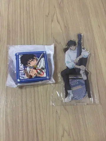 주술회전0 옷코츠 유타 아크릴 스탠드 보이스 키링