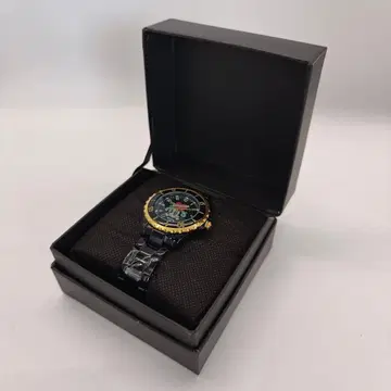 [ 레어 ] Disney 미키마우스 손목시계 블랙/골드