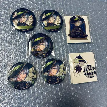 트위스테 캔뱃지 아크릴 키링 블루 실버 2