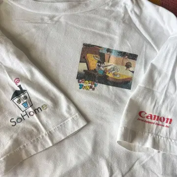 90-00s Canon + Looney Tunes promo tee