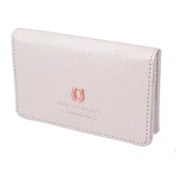 말굽 모티브 명함지갑