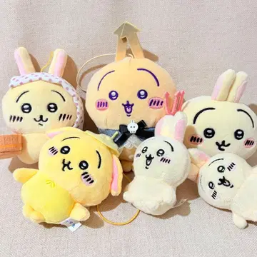 치이카와 토끼 봉제 인형 키링 스트랩 묶음 판매