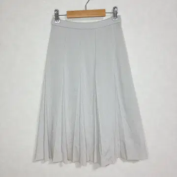 택 포함 새상품 레나운 MARSA 플리츠 스커트 깔끔한 청순 a1755