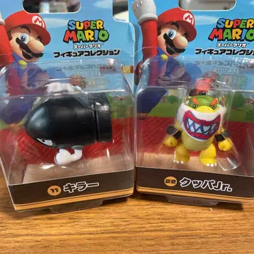 슈퍼 마리오 피규어 컬렉션 킬러 쿠파 Jr 2개 세트 피규어