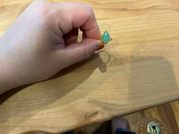 나노타 nanotta 아쿠아 칼세도니 반지