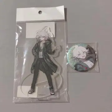 단간론파 아크릴 스탠드 특전 캔뱃지 코마에다 나기토 작가2 정품