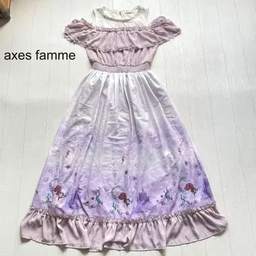 axes famme 인어공주 콜라보 원피스 M