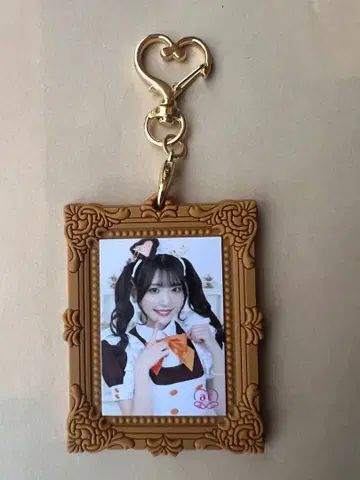 앳홈카페 치나츠 액자 러버 키링