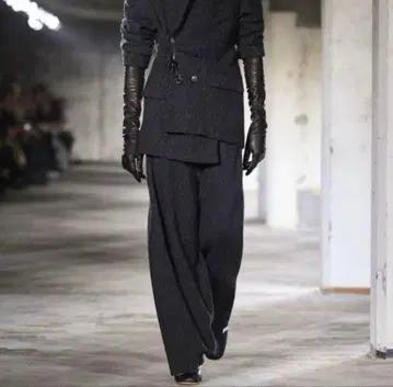 dries van noten 24aw 트위드 트라우저