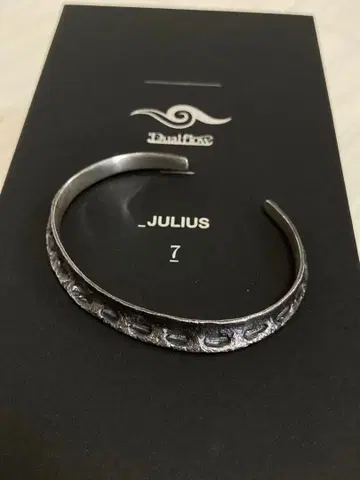 JULIUS dualflow 실버 925 anima 뱅글