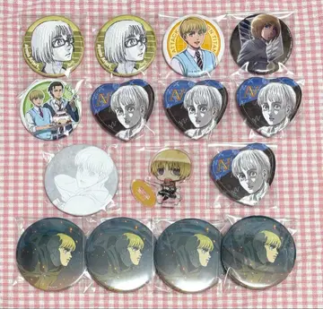 진격의 거인 MAPPA 발렌타인 캔뱃지 아크릴 스탠드 아르민