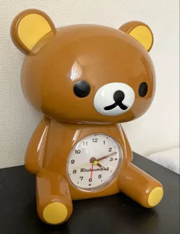 산엑스 Rilakkuma 리락쿠마 피규어 시계 저금통