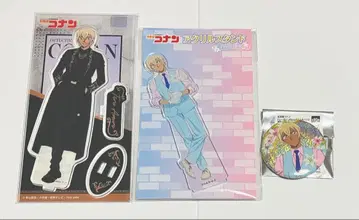 명탐정 코난 아무로 토오루 아크릴 스탠드 캔뱃지