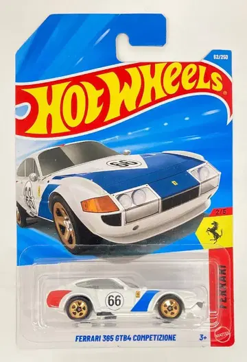 MATTEL 핫휠 베이직카 페라리 365 GTB4 콤페티치오네