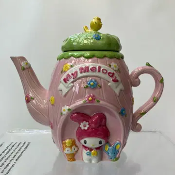 산리오 마이멜로디 데코레이션 찻주전자 헤이세이 레트로
