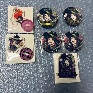 트위스테 캔뱃지 아크릴 키링 블루밍 릴리아 1