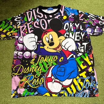 가격 인하 가능 도쿄 디즈니 리조트 미키마우스 T셔츠 2021년 한정판