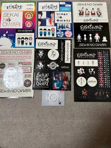 SEKAI NO OWARI 스티커 묶음 판매