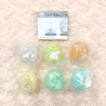 스미코구라시 키라! 피카! 크러쉬 라이트 마스코트 전 6종 풀 컴프