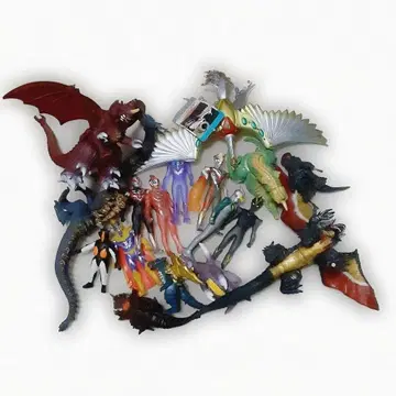 울트라맨 고질라 특촬물 괴수 소프트 비닐 세트