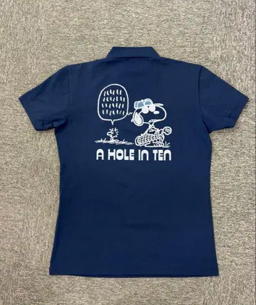 빔즈 골프 x 스누피 모크넥 네이비