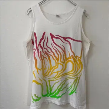 90s USA 빈티지 탱크탑 T셔츠 레어 구제 의류