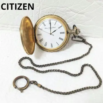 CITIZEN 회중시계 21 jewels 수동 와인딩