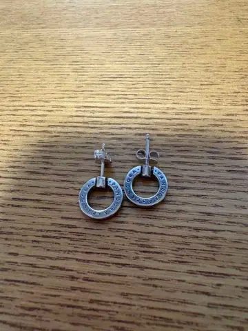 판도라 실버 귀걸이 리버서블