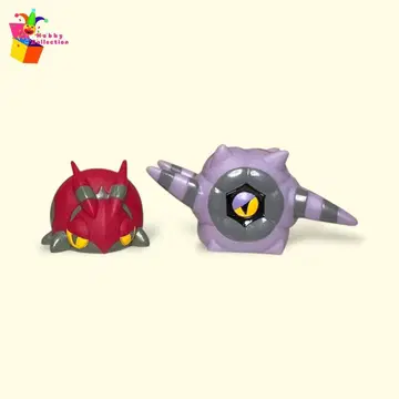 포켓몬 키즈 (불카모스, 아이리스오) 손가락 인형 피규어