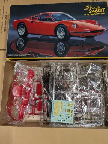 후지미 1/24 페라리 디노 246 GT (1990년 4월 제조)